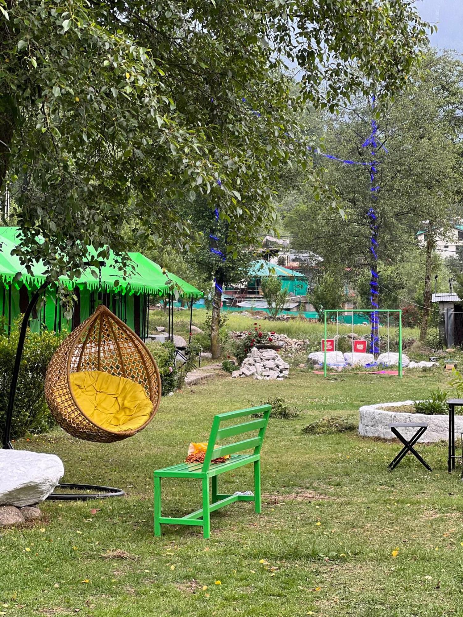 Himalayan Riverside Swiss Cottage Tents, Manali Екстериор снимка